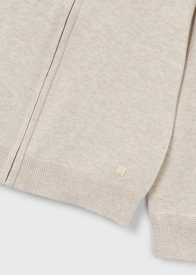 3382 Mayoral Knitted Zip Cardigan