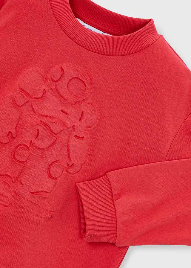 3434 Mayoral Robot Embossed Sweatshirt