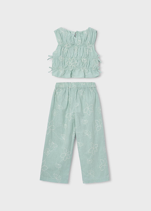 3592 Mayoral Linen Style Trouser Set