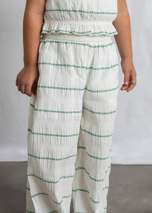 3593 Mayoral Summer Striped Trouser Set
