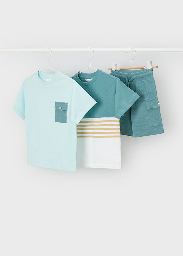 3601 Mayoral 3 Piece Shorts Set