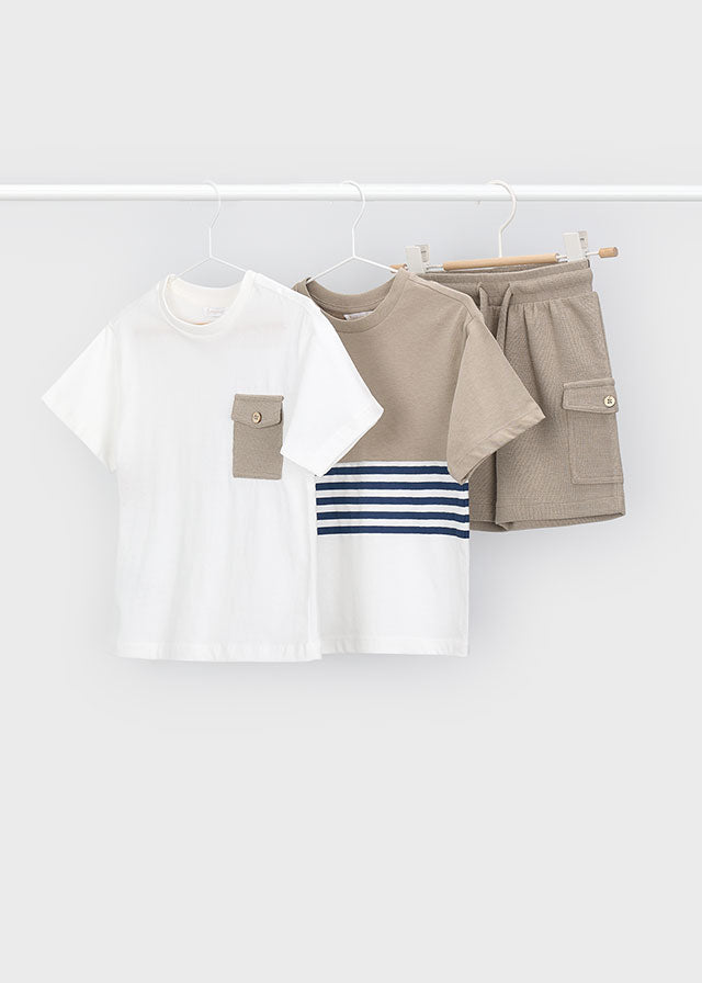 3601 Mayoral 3 Piece Shorts Set