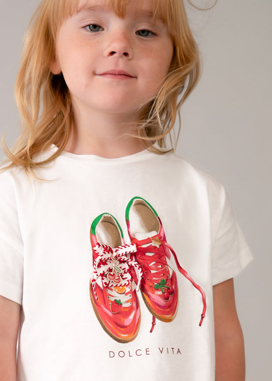 3731 Mayoral Shoe Print Leggings Set