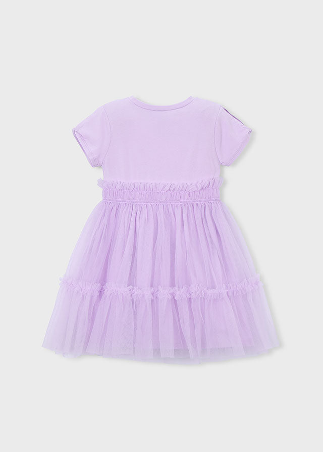 3915 Mayoral Tulle Mix Dress