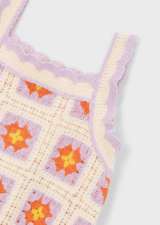 3935 Mayoral Crochet Dress