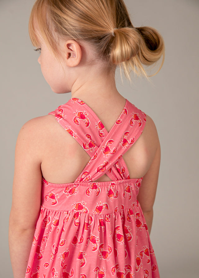 3944 Mayoral Summer Cross Back Dress