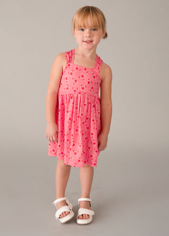 3944 Mayoral Summer Cross Back Dress