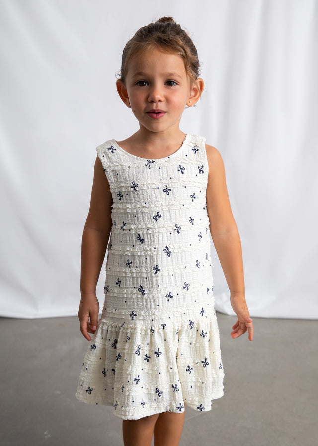 3945 Mayoral Summer Textured Dress