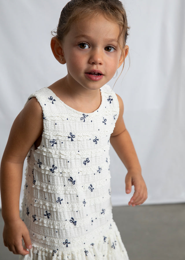 3945 Mayoral Summer Textured Dress