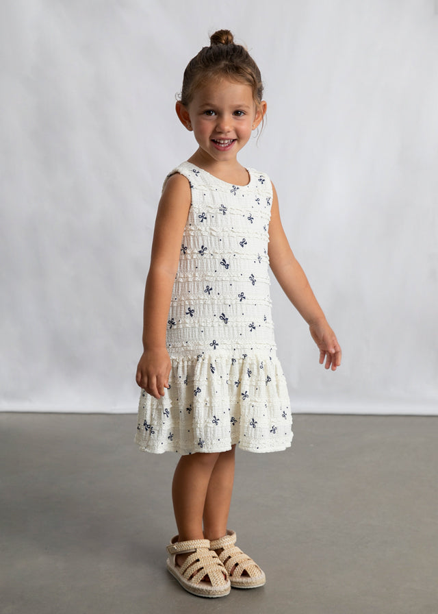 3945 Mayoral Summer Textured Dress