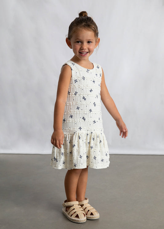 3945 Mayoral Summer Textured Dress