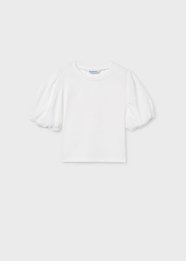 6001 Mayoral Puff Sleeve T-Shirt