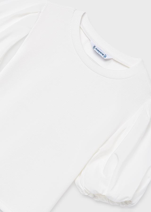 6001 Mayoral Puff Sleeve T-Shirt