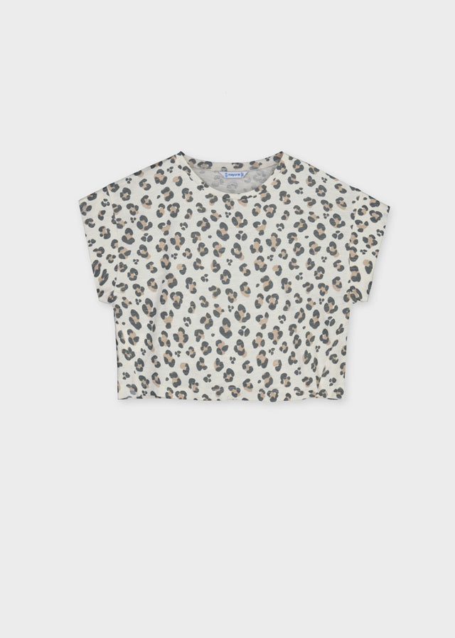6012 Mayoral Leopard T-Shirt