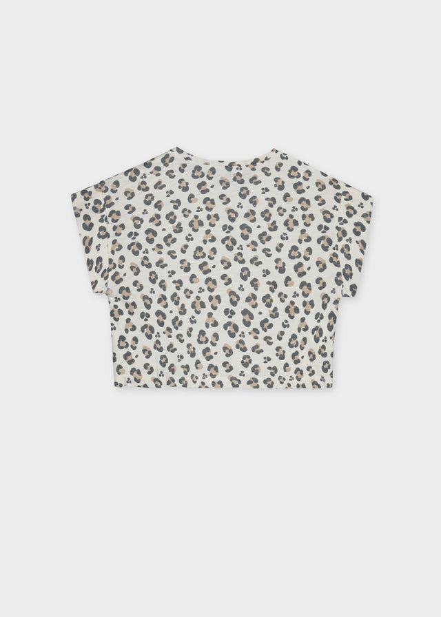 6012 Mayoral Leopard T-Shirt