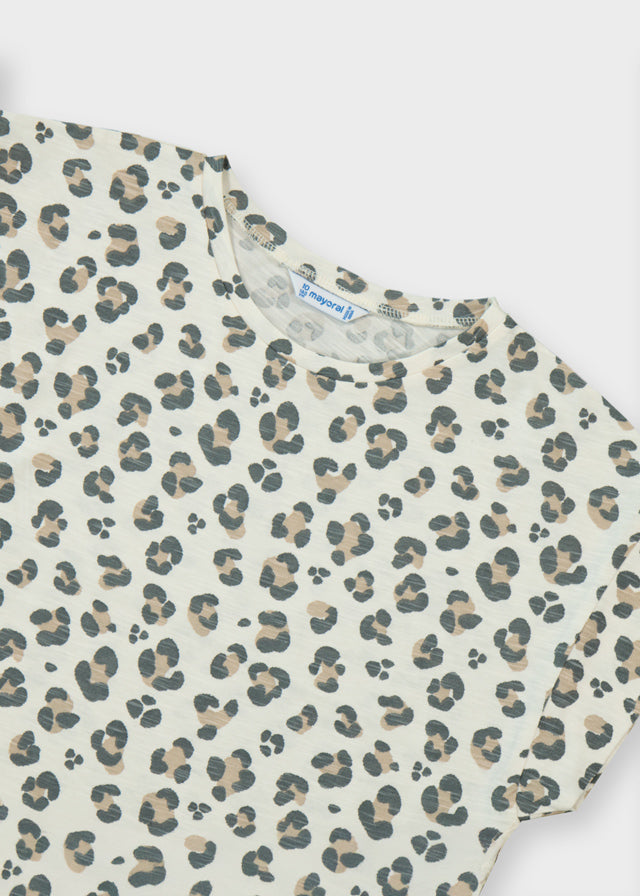 6012 Mayoral Leopard T-Shirt