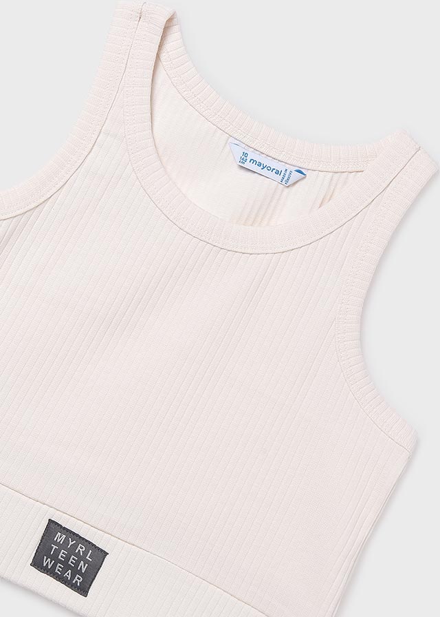 6402 Mayoral Sweatshirt & Vest Combination Top