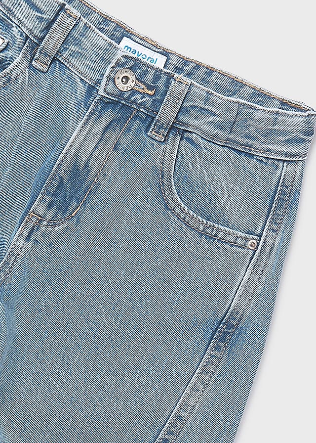 6552 Mayoral Wide Leg Jeans