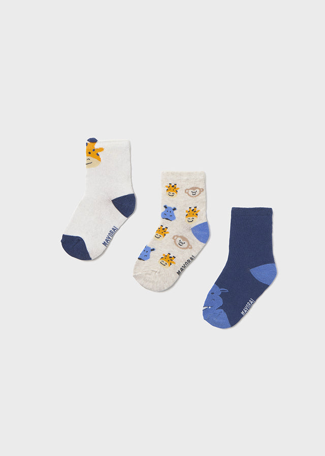 10137 Mayoral 3 Pairs Socks