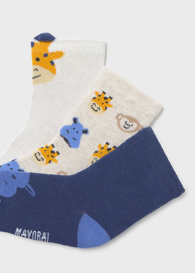 10137 Mayoral 3 Pairs Socks