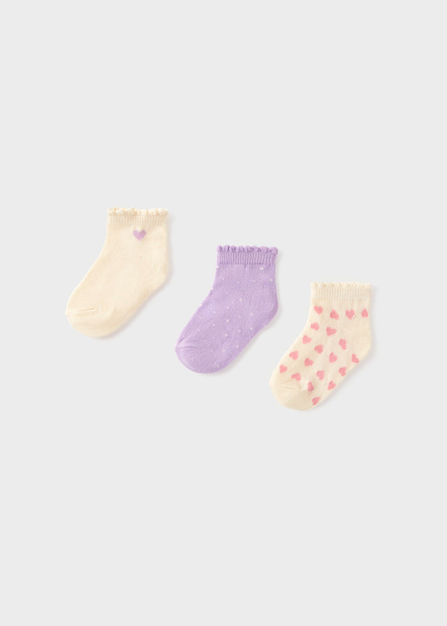 10141 Mayoral 3 Pack of Socks