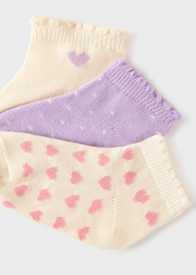 10141 Mayoral 3 Pack of Socks