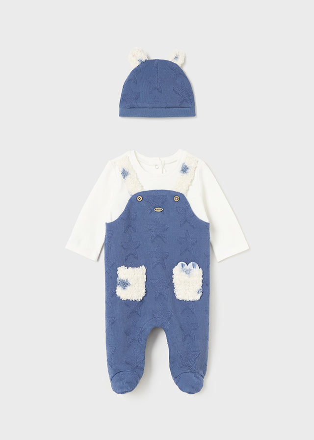 2618 Mayoral Soft Star Dungaree Set-littlevips-littlevips