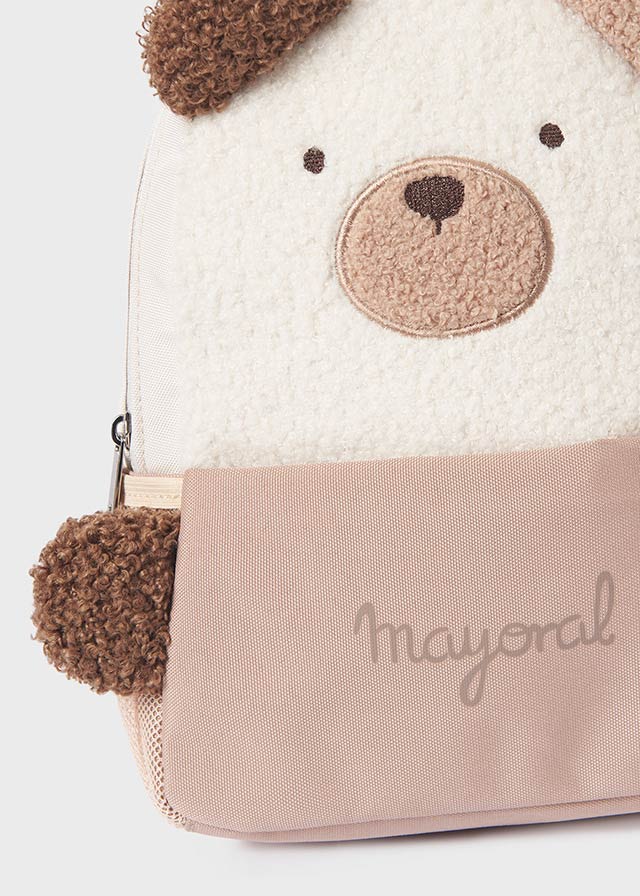 19354 Mayoral Teddy Bear Fleece Backpack