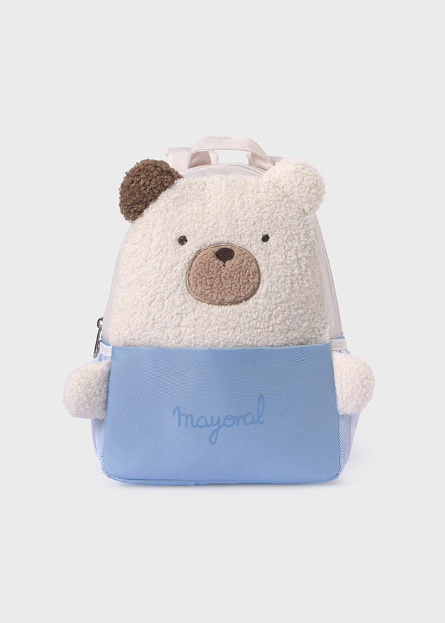 19354 Mayoral Teddy Bear Fleece Backpack