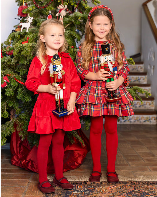 3243 Tutto Piccolo Tartan Dress Set