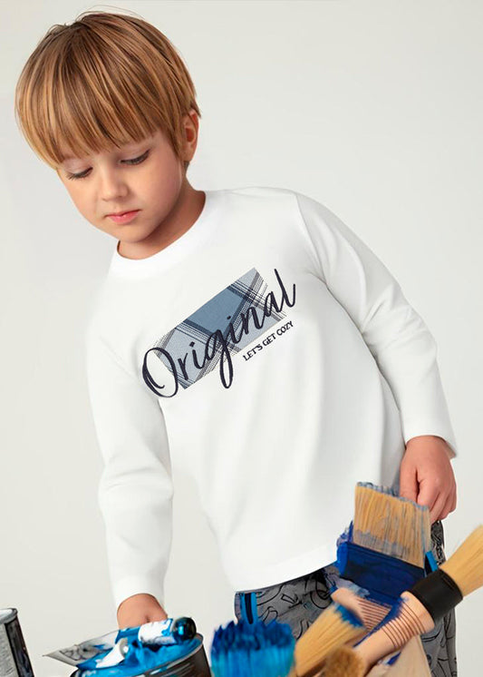 4046 Mayoral Long Sleeve 'Original' T-Shirt-littlevips-littlevips