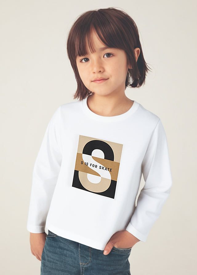 4051 Mayoral Long Sleeved Skate T-Shirt-littlevips-littlevips