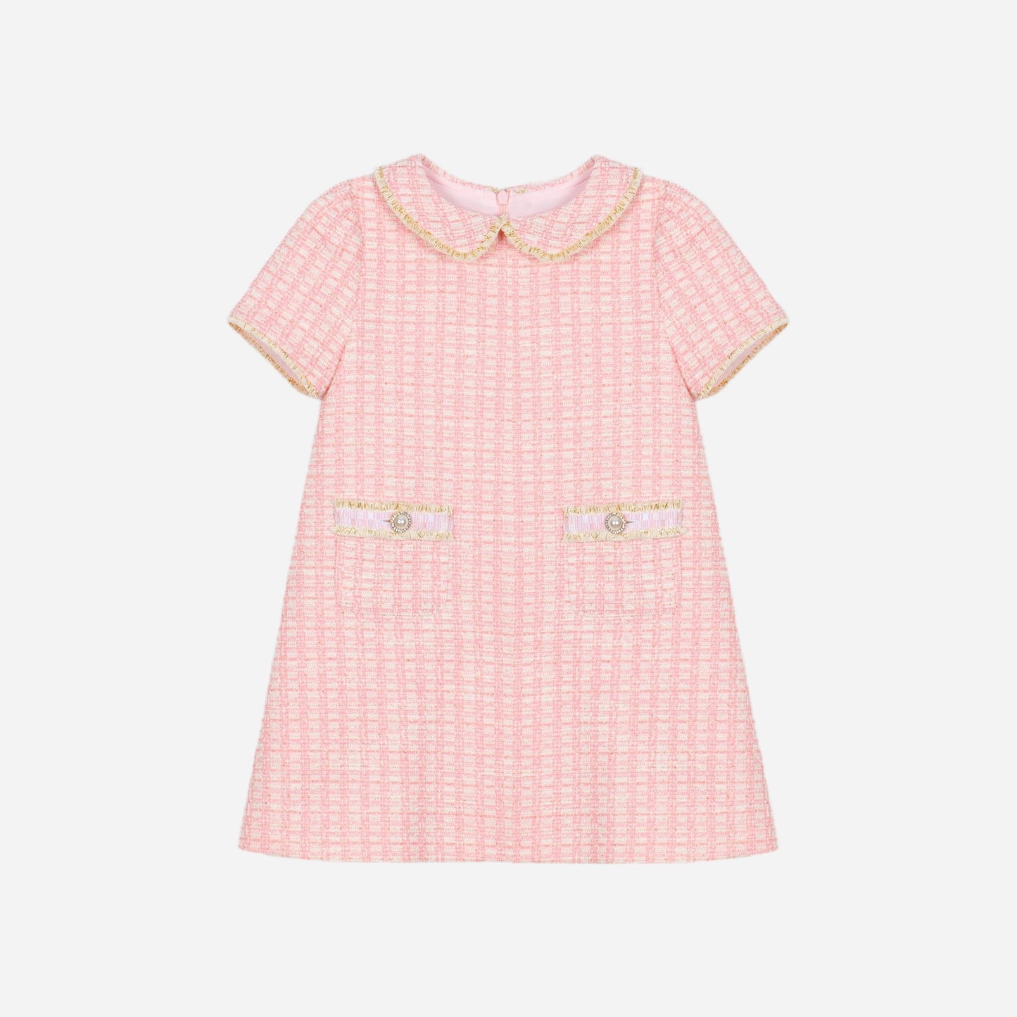 PAP33503 Patachou Tweed Dress