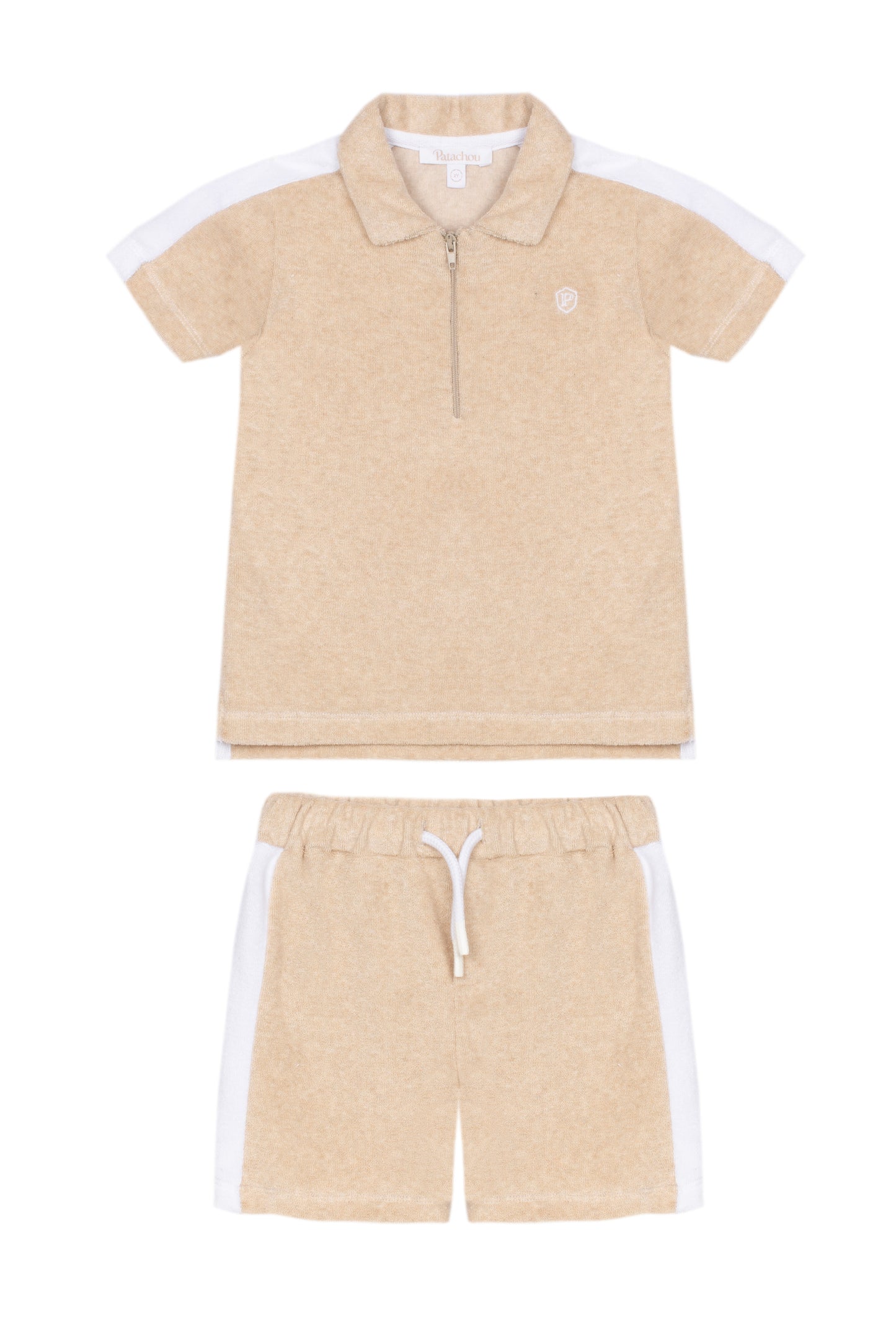 33347 Patachou Polo Shirt 2 Piece Short Set