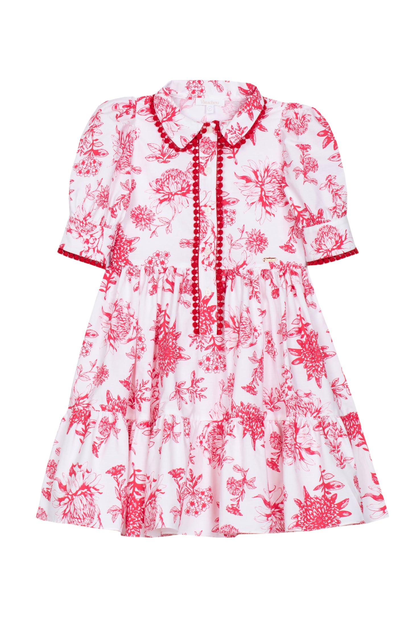33443 Patachou Willow Print Shirt Dress
