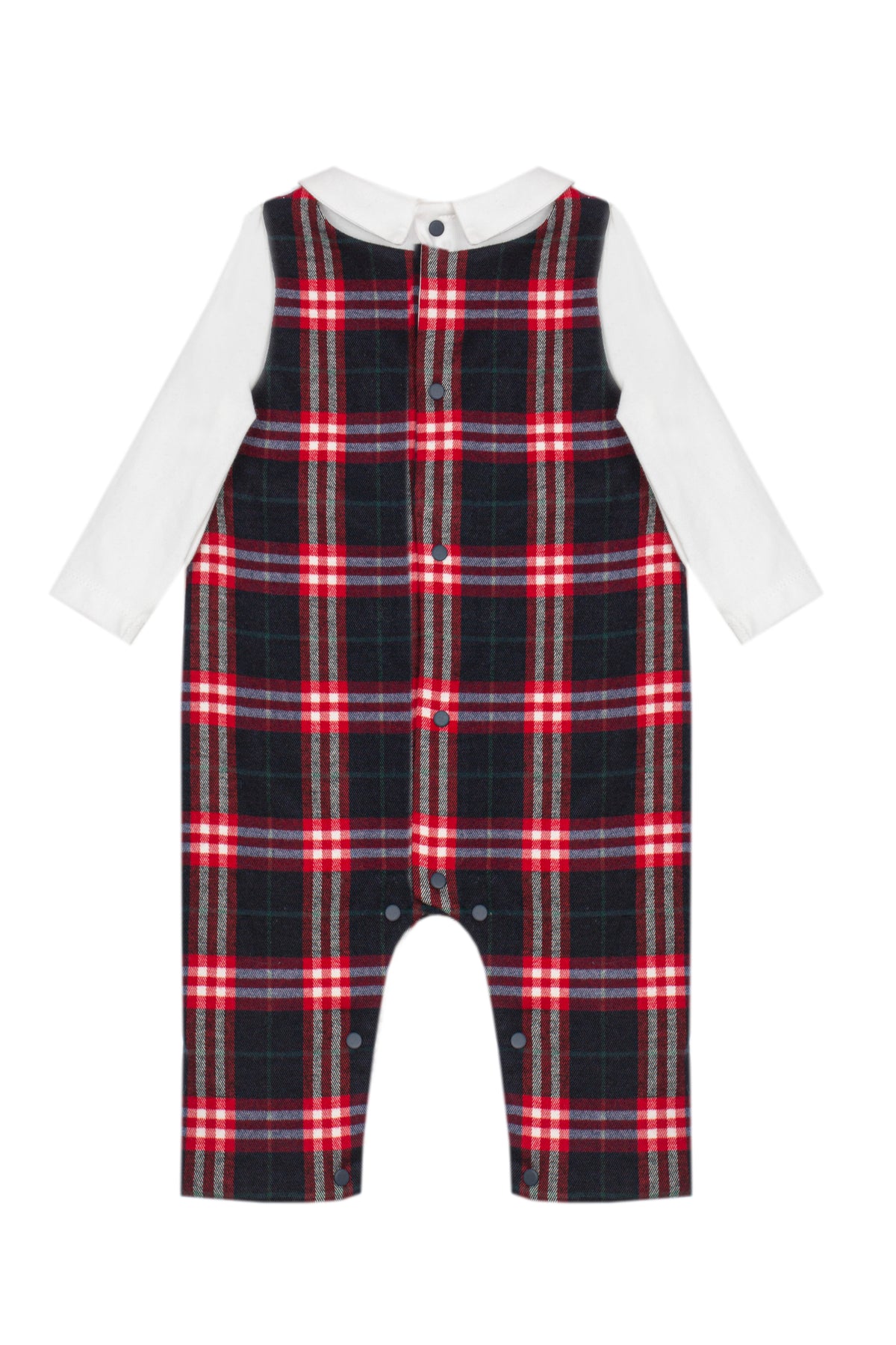 33135 Patachou Tartan Dungaree
