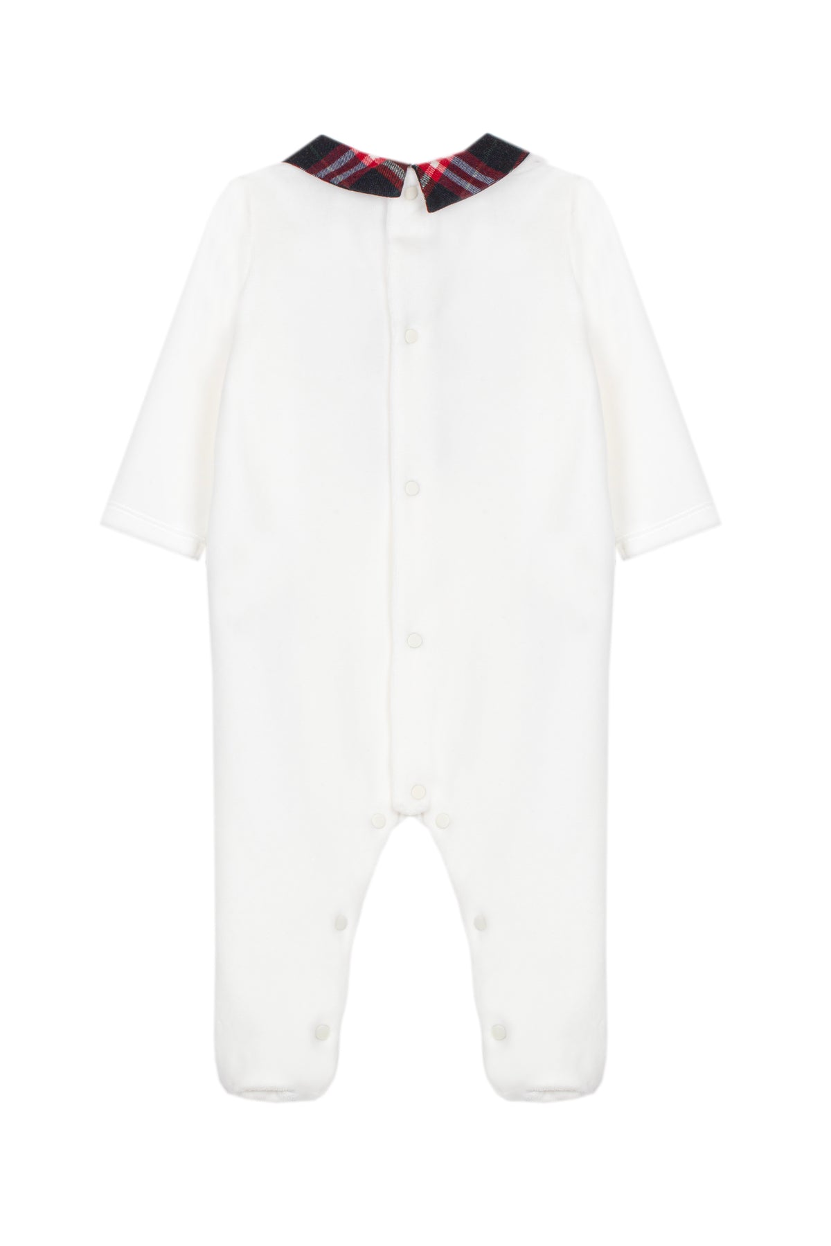 33136 Patachou Tartan Babygrow