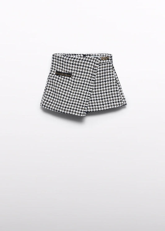 5711 Abel & Lula Dog Tooth Check Skort-littlevips-littlevips