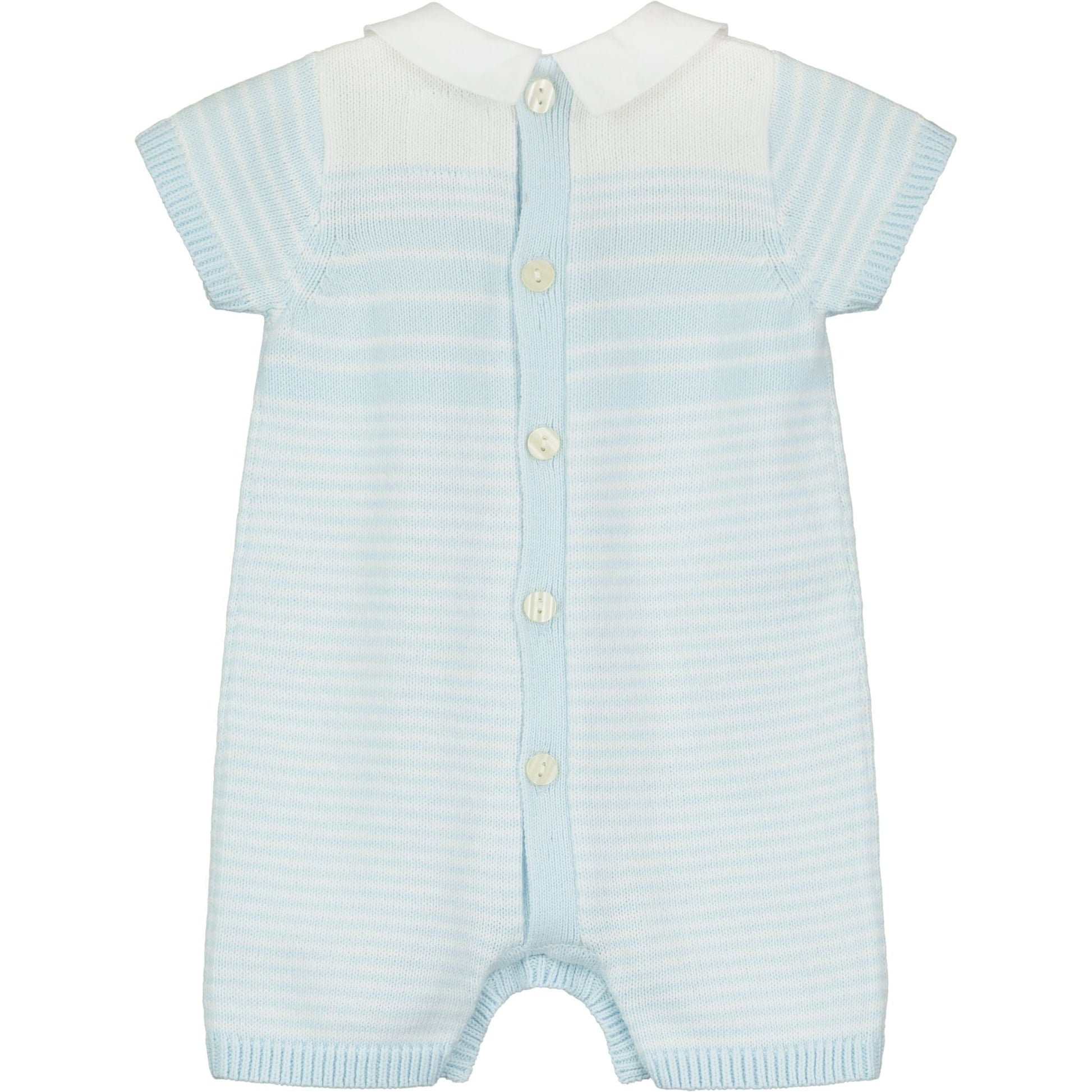 7330 Emile Et Rose Knitted Striped Romper-littlevips-littlevips