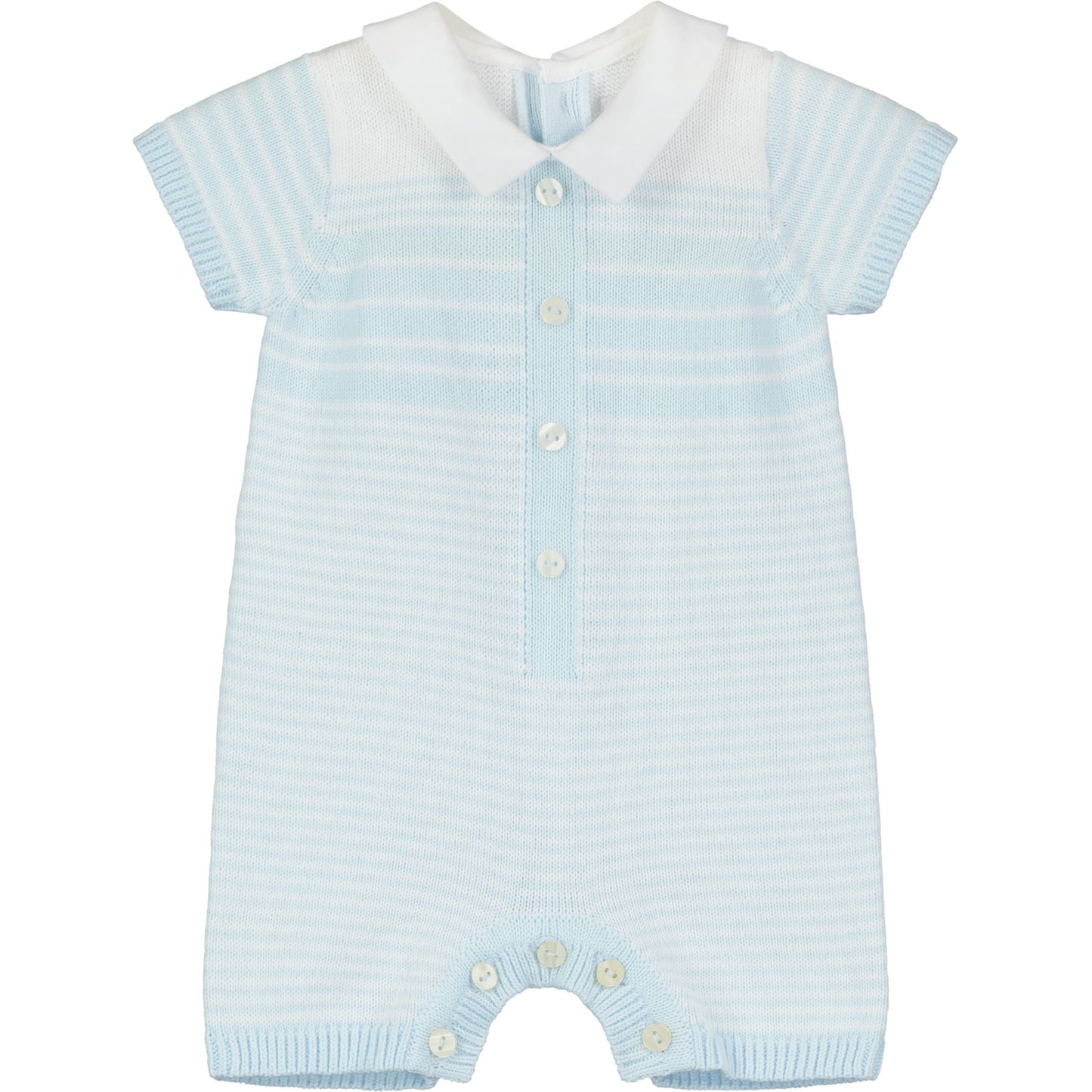 7330 Emile Et Rose Knitted Striped Romper-littlevips-littlevips