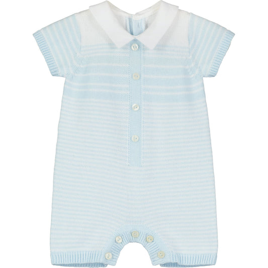 7330 Emile Et Rose Knitted Striped Romper-littlevips-littlevips