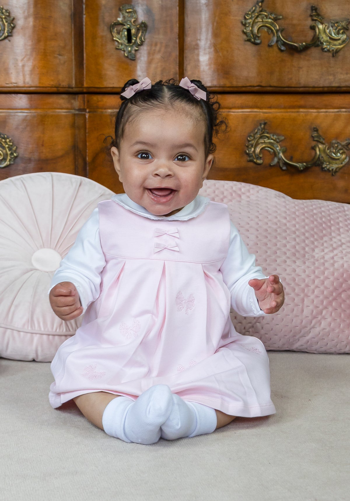 8487 Emile et Rose Pinafore Set - Mitzi