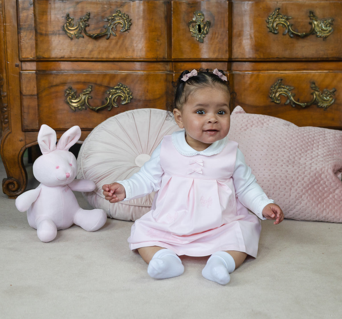 8487 Emile et Rose Pinafore Set - Mitzi