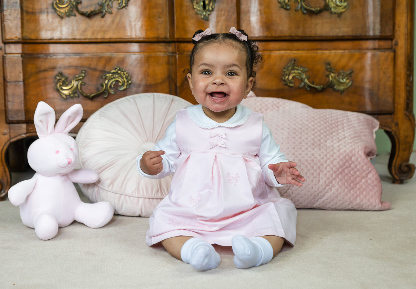 8487 Emile et Rose Pinafore Set - Mitzi