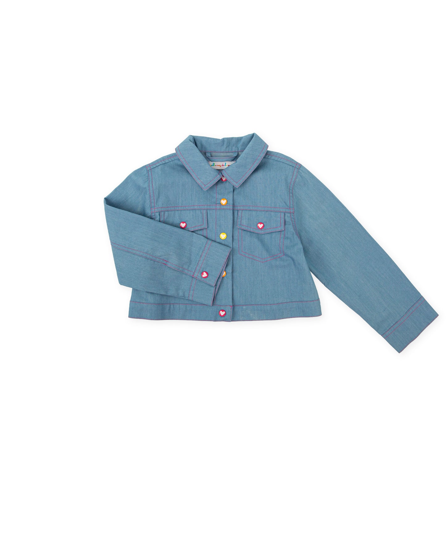 8540 Agatha Ruiz De La Prada Denim Jacket