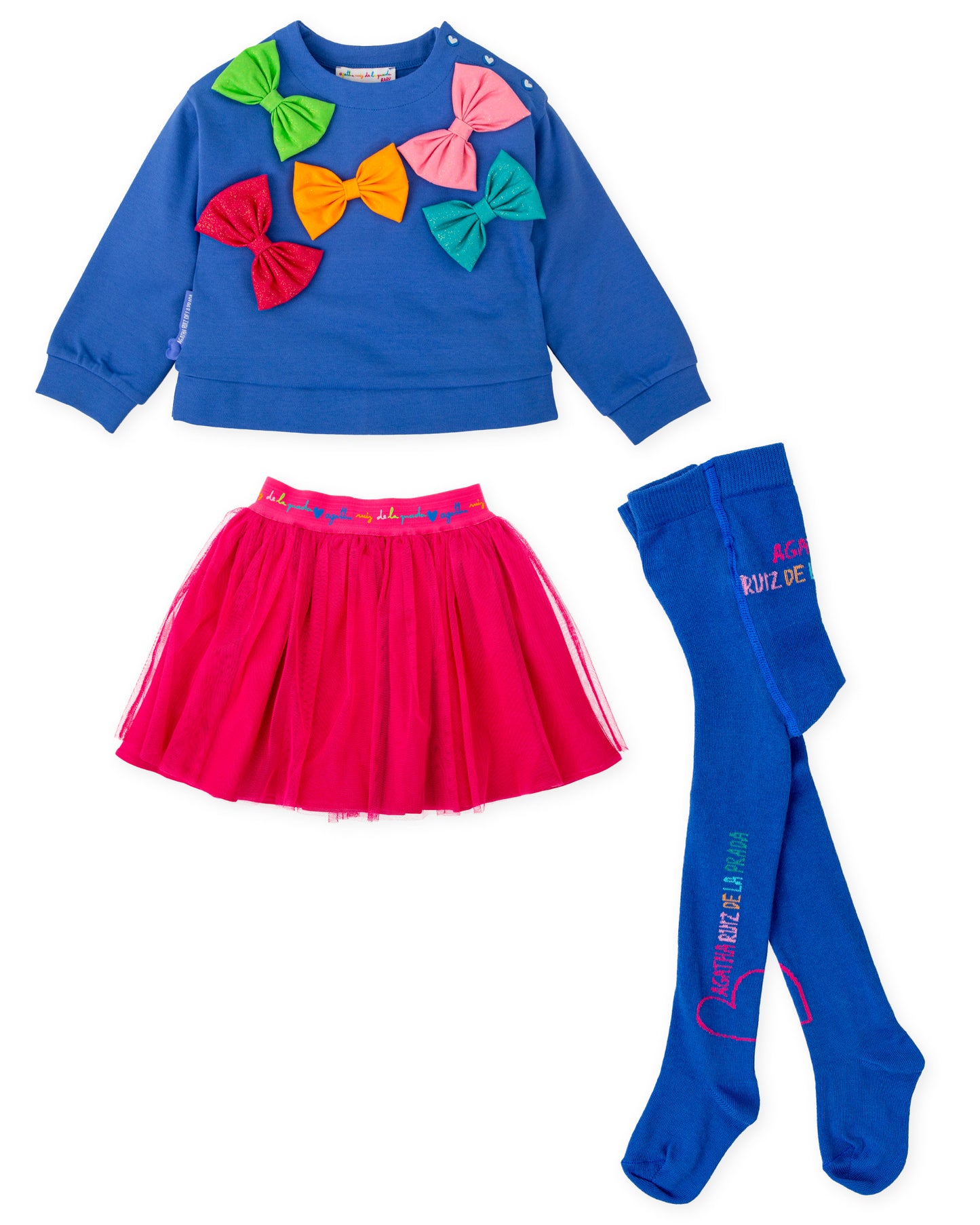 8711 Agatha Ruiz de la Prada Bow Detail Dress Set