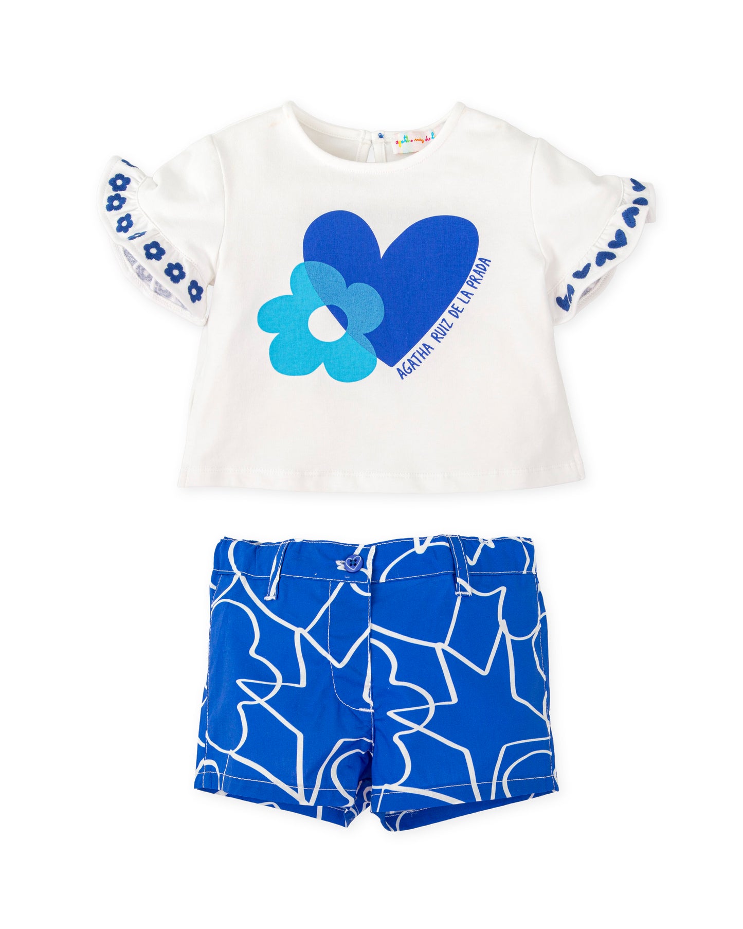 8726 Agatha Ruiz De La Prada Heart Short Set