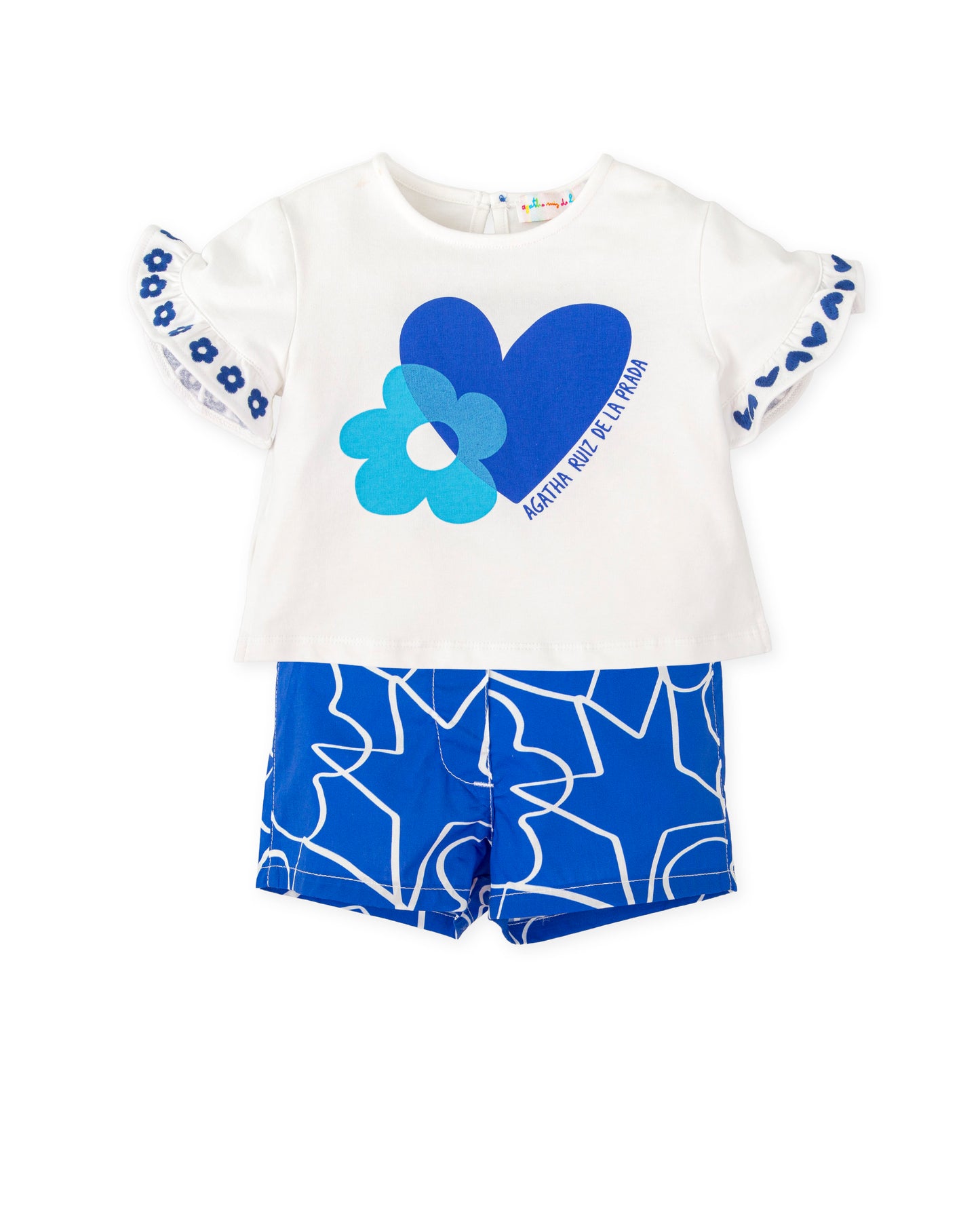 8726 Agatha Ruiz De La Prada Heart Short Set
