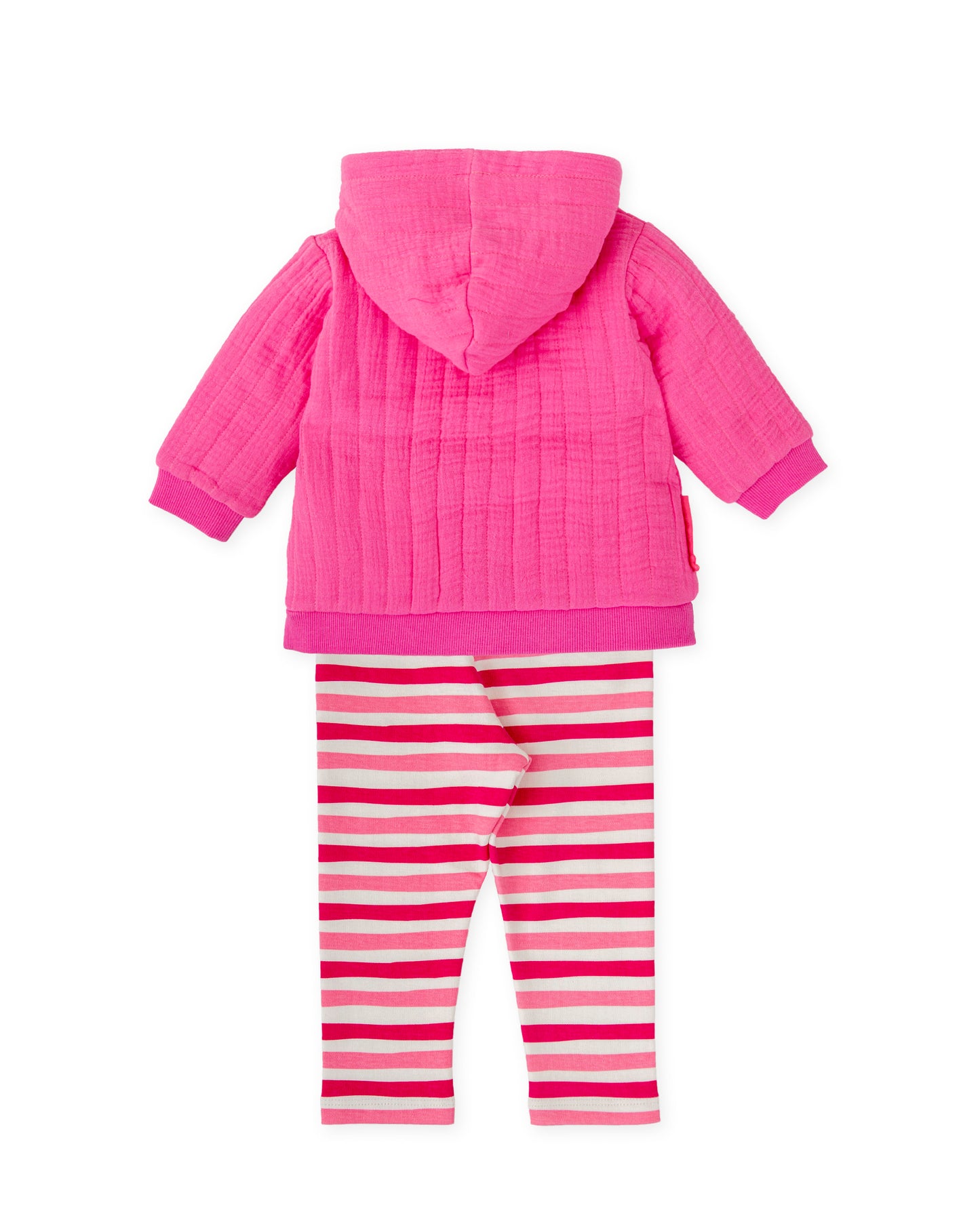 8727 Agatha Ruiz de la Prada Striped Legging  and Heart Hoodie Set