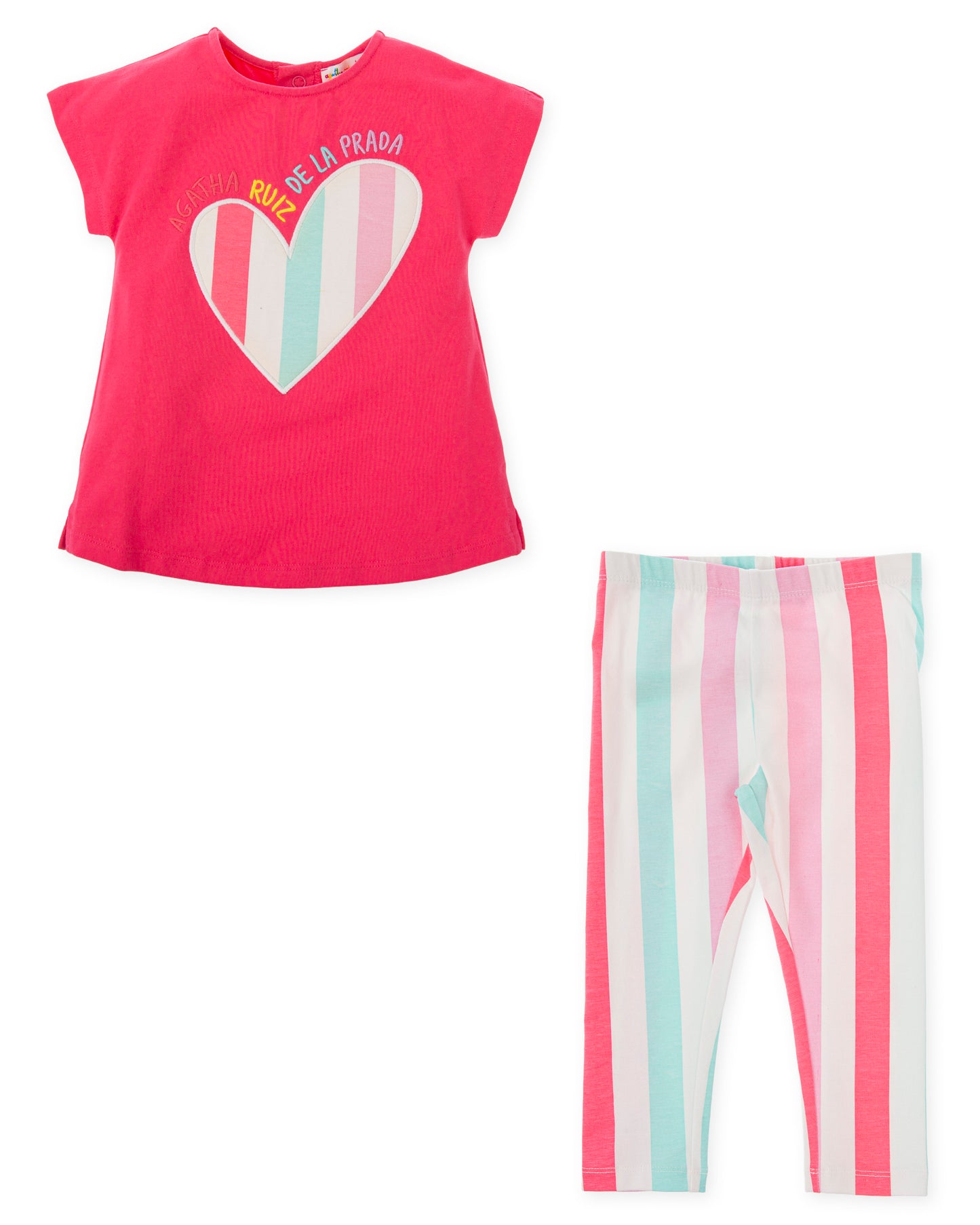 8736 Agatha Ruiz De La Prada Heart Legging Set